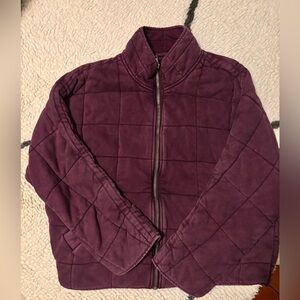 Free People Quilted Dolman jacket - size small
